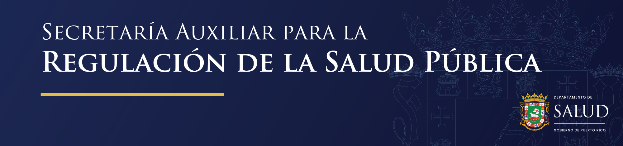 Logo del Departamento de Salud